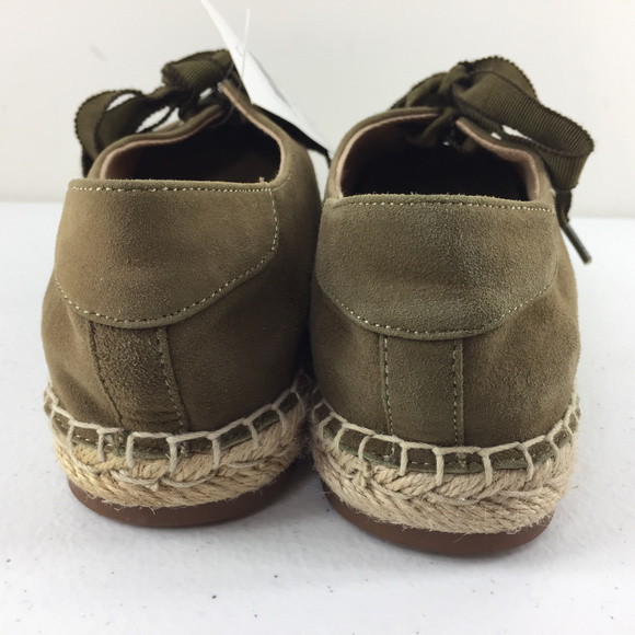 New Vionic Sandy Olive Green espadrille oxford 7 - Picture 4 of 6